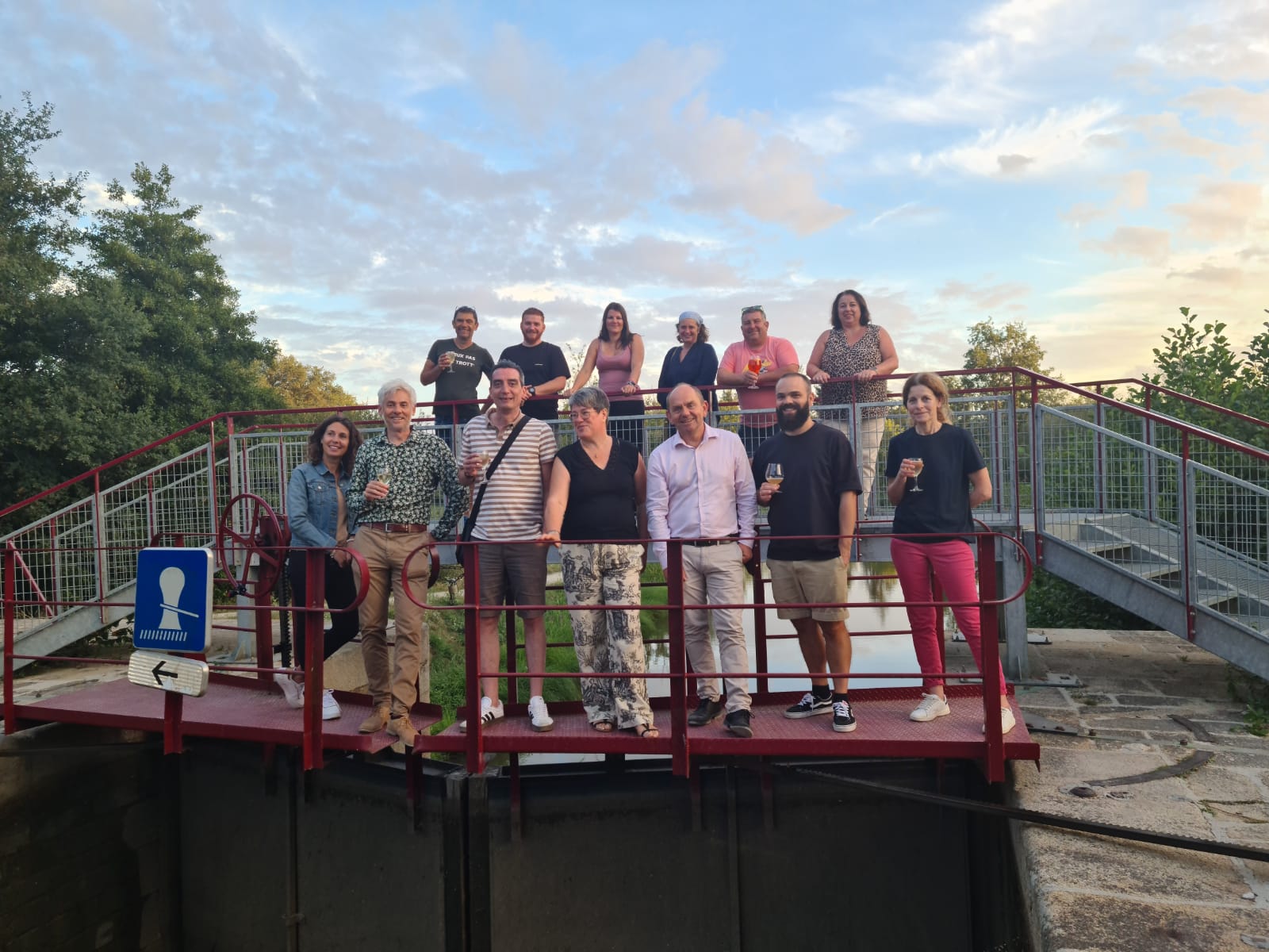 Afterwork Août 2025 à l'écluse de la Tindière
